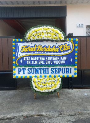Papan Bunga Duka di Jangli