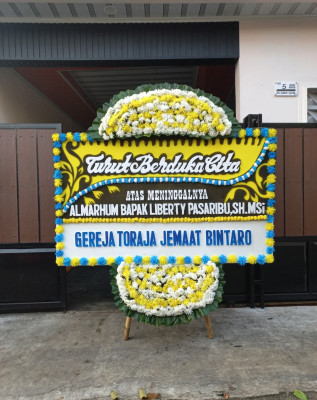 Papan Bunga Duka di Jangli