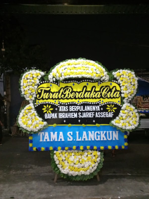 Papan Bunga Duka di Jangli